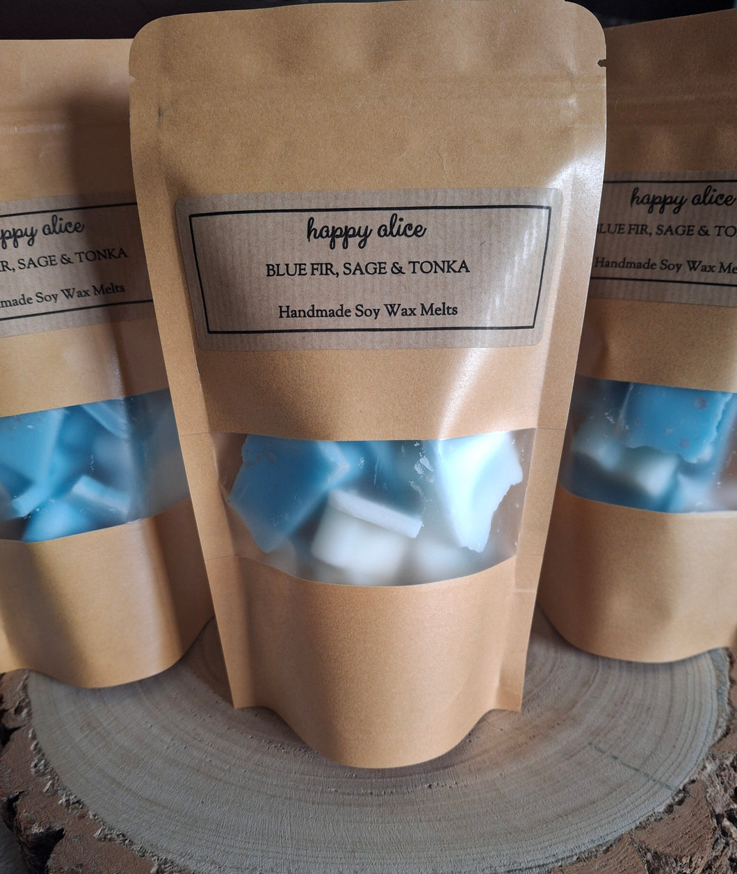 Blue Fir, Sage & Tonka 100g Wax Melts