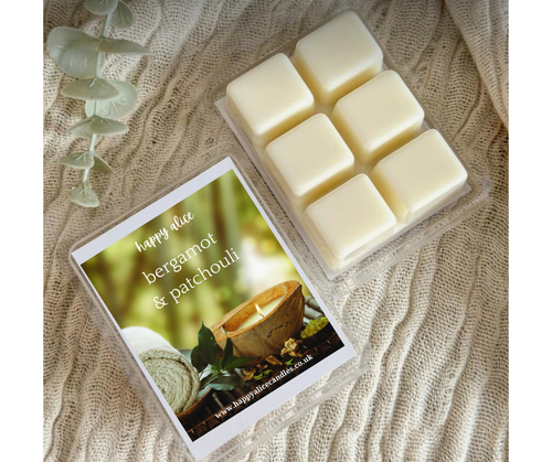 Bergamot & Patchouli 90g Wax Melt Bar